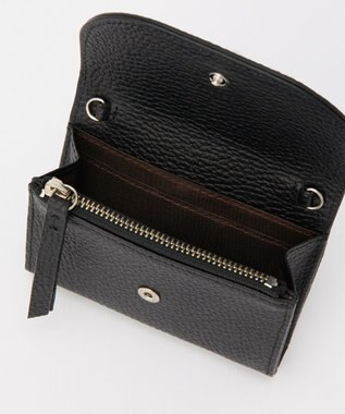 russet チェーンミニウォレット(SO-434) Black