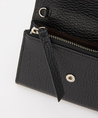 russet チェーンミニウォレット(SO-434) Black