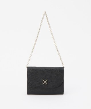 russet チェーンミニウォレット(SO-434) Black