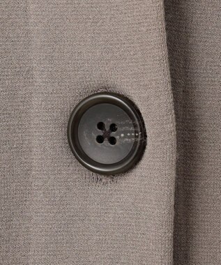 J.PRESS LADIES L 【洗える】VIGODA MILANO ニット ジャケット モカ系