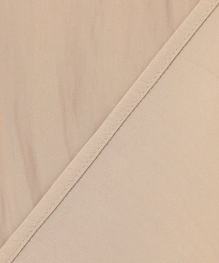 組曲 S ギャザーライトデシン ブラウス ベージュ系