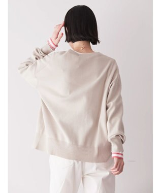 AMERICAN HOLIC 前振りニットプルオーバー Ivory