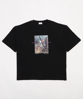 WEGO ARTCOLLECTIONプリントT（SS） ブラック