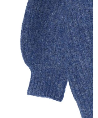 earth music&ecology フワフワＭＩＸヤーンカーディガン Blue