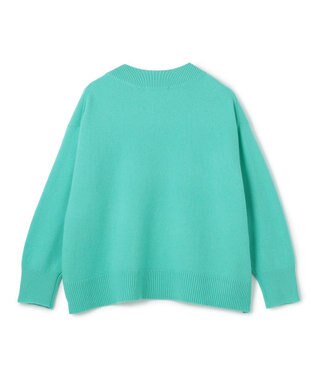 UNFILO 【野呂佳代さん着用】カシミヤブレンド Vネックニット ミント