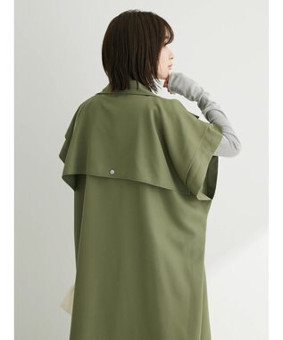 Green Parks ・ＥＬＥＮＣＡＲＥ　ＤＵＥ　トレンチロングベスト Khaki