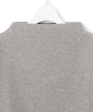 J.PRESS YORK STREET 【WOMEN】ボトルネックプルオーバー ライトグレー系