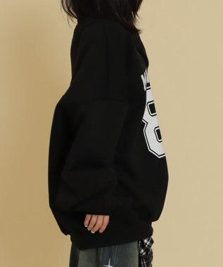 WEGO ゲームロゴビッグスウェット ブラック