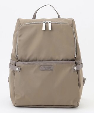 LA BAGAGERIE 【撥水ナイロン】ベーシックリュック グレージュ
