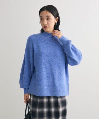 Green Parks ｆｕｗａっと　ニットプルオーバー Light Blue