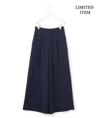 ICB 【WEB限定】 Slub タックパンツ ネイビー系