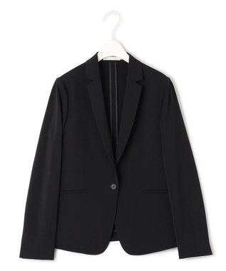 ICB 【新色追加・防シワ・速乾・洗える】Fied テーラードジャケット ブラック系