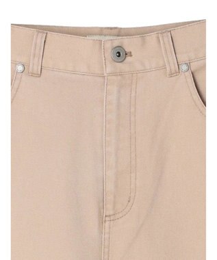 earth music&ecology コットンツイルバギーパンツ Beige