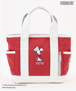 【UNISEX】『PEANUTS』コラボ　保冷機能付きカートバッグ　JOE COOLのクールなイラスト