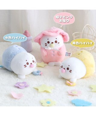 Mother garden しろたん ベビー ちびマスコット 《単品》 帽子ピンク