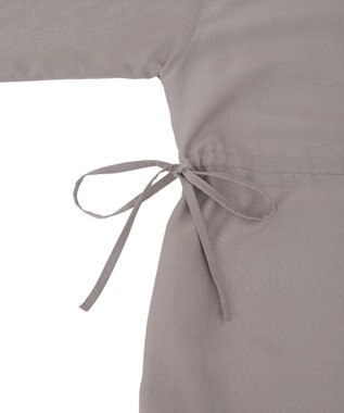 AMERICAN HOLIC シアーウエストドロストロングシャツ Gray Beige