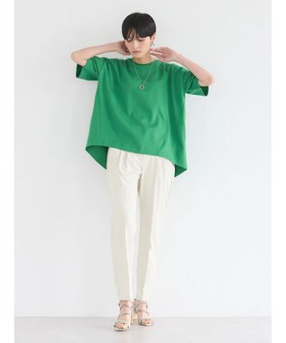 AMERICAN HOLIC 接触冷感バックタックポンチプルオーバー Green