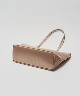 russet バイカラーレザーハンドルトートバッグ(SF-279) PinkBeige