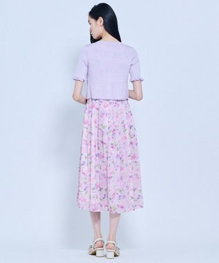 TOCCA HALF SLEEVE AJISAI ボレロ ライラック系