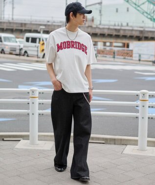 WEGO 【ユニセックス着用ITEM】アクセ付きグラフィックT（SS） ホワイト