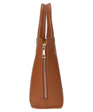 AMERICAN HOLIC サイドＺＩＰ２ＷＡＹ合皮ミニＢＡＧ Camel