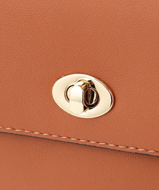 LA BAGAGERIE 【maison vert】【多収納】スマホショルダー キャメル