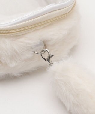 WEGO 【痛バ＆推し活ITEM】なりきりネコぬいポーチ ホワイト