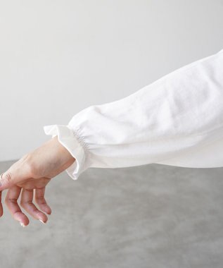 HAAG スマイルコットン LONG SLEEVE SHIRTS カットソー ホワイト