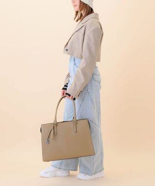 ACE BAGS & LUGGAGE 【雑誌掲載】 W&.Day Night トッテン スクエアトート 11753 ダブルアンドデイナイト 通勤 A4サイズ 13.3インチPC 【SALE】イエローオーカー