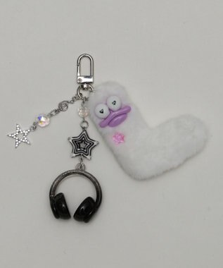 WEGO マイネーム☆モンスターぬいぐるみキーホルダー 柄12