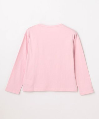 ANY KIDS 【綿100%】リボンアソート 長袖Tシャツ ピンク