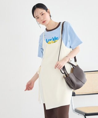 earth music&ecology チューリップバッグ Brown