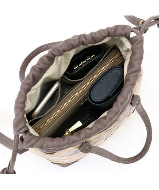 IBIZA ラモ　2WAYショルダーバッグ 濃茶