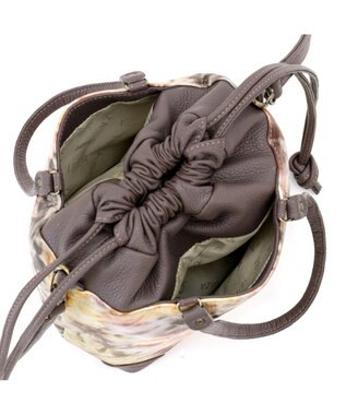 IBIZA ラモ　2WAYショルダーバッグ 濃茶