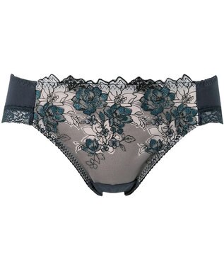 Wing ショーツ KB2721とペア 【後ろ姿きれいブラ】 はきこみ丈あさめ KF2321 ウイング／ワコール グレイッシュブルー