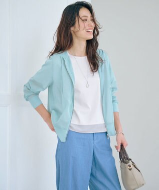 J.PRESS LADIES ステンレスオーバルネックレス シルバー系