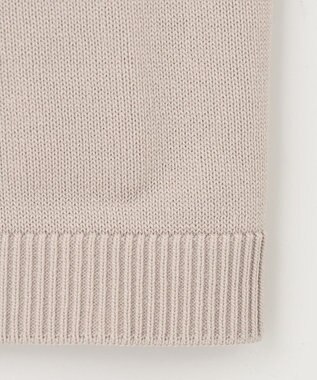 UNFILO MENS 【接触冷感】イージーケア ニット半袖Ｔシャツ [23年春夏商品] アイボリー