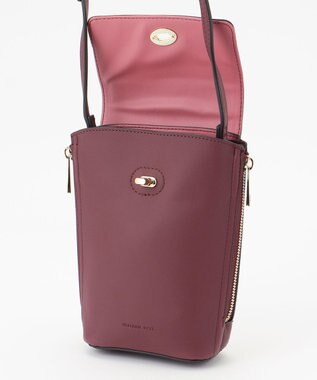 LA BAGAGERIE 【maison vert】【多収納】スマホショルダー ワイン