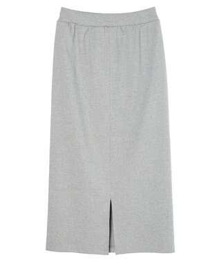 CRAFT STANDARD BOUTIQUE リブロングスカート Light Gray Mixture
