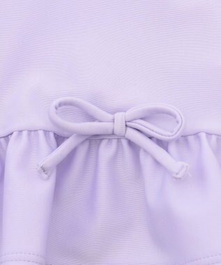 ANY KIDS 【UVカット】フリルラッシュガード ラベンダー
