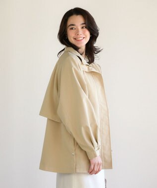 Green Parks 撥水加工Ａラインマウンテンパーカー Beige