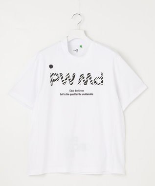 PW CIRCULUS 【UVカット / 吸水速乾 / 伸縮性抜群】【MEN】メッシュポケットモック ホワイト系