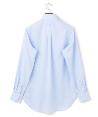 J.PRESS MEN 【PREMIUM PLEATS / 形態安定】スーピマコットンドビーストライプ シャツ/レギュラーカラー サックスブルー系1