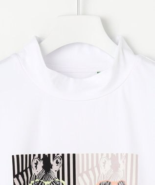 PW CIRCULUS 【UVカット / 吸水速乾 / 伸縮性抜群】【MEN】アニマルフォト T ホワイト系