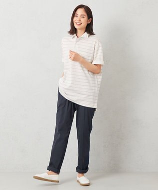 JOSEPH ABBOUD MOUNTAIN 【SPACE／UNISEX】ECO撥水 オーガニックハイパワーストレッチパンツ ネイビー系