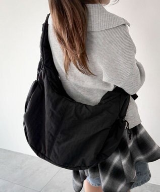 WEGO 中綿BIGショルダー ブラック