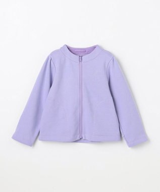 組曲 KIDS 【110-140㎝】3Way アウター ベージュ×ラベンダー