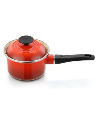 YAMATO テーブル＆キッチン 【ル・クルーゼ】EOS ソースパン 14cm  チェリーレッド レッド