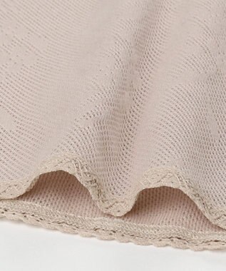 Wing カップ付きタンクトップ 綿100％(身生地) さらっと快適 【綿100％ メッシュタイプ】 ブラトップ 3Lまで対応 大きいサイズ EL6185 ウイング／ワコール ブラウン