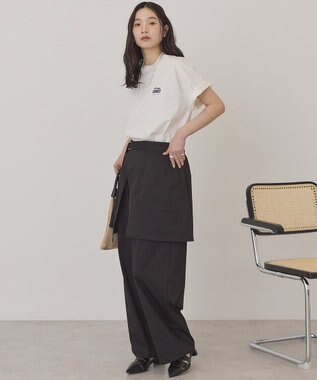 AMERICAN HOLIC STARLY 刺繍ロゴTシャツ Off White